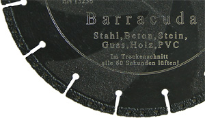 Diamanttrennscheibe BARRACUDA